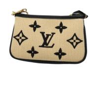 Louis Vuitton Vintage Pre-owned Canvas louis-vuitton-vskor Beige, Dam