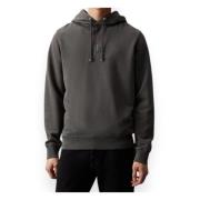 Calvin Klein Tvättad Monologo Hoodie Gray, Herr