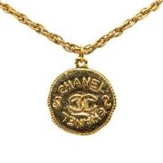 Chanel Vintage Pre-owned Tyg chanel-smycken Yellow, Dam