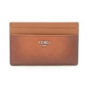 Fendi Vintage Pre-owned Laeder plnbcker Brown, Dam