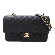 Chanel Vintage Pre-owned Laeder chanel-vskor Black, Dam