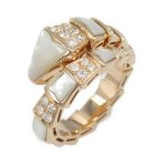 Bvlgari Vintage Pre-owned Metall ringar Beige, Dam