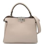 Fendi Vintage Pre-owned Laeder fendi-vskor White, Dam