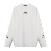 Balenciaga Ull turtleneck från Skiwear kollektionen White, Herr