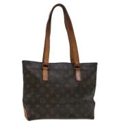 Louis Vuitton Vintage Pre-owned Canvas handvskor Brown, Dam