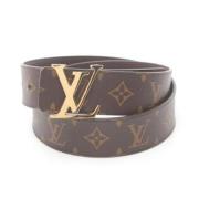 Louis Vuitton Vintage Pre-owned Laeder skrp Brown, Dam