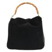 Gucci Vintage Pre-owned Mocka gucci-vskor Black, Dam