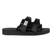 Suicoke Svart Moto-Cab Sandal Black, Herr