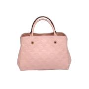 Louis Vuitton Vintage Pre-owned Laeder louis-vuitton-vskor Pink, Dam