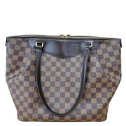 Louis Vuitton Vintage Pre-owned Laeder handvskor Brown, Dam