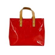 Louis Vuitton Vintage Pre-owned Tyg handvskor Red, Dam