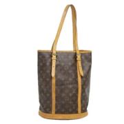 Louis Vuitton Vintage Pre-owned Canvas louis-vuitton-vskor Brown, Dam