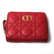 Dior Vintage Pre-owned Canvas plnbcker Red, Dam