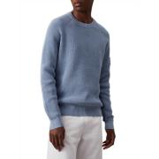 Calvin Klein Badge Easy Sweaters Blue, Herr