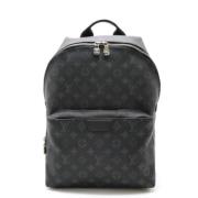 Louis Vuitton Vintage Pre-owned Canvas axelremsvskor Black, Dam