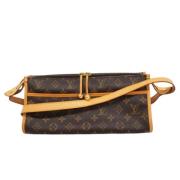 Louis Vuitton Vintage Pre-owned Canvas louis-vuitton-vskor Brown, Dam