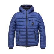 RefrigiWear Kort Nylon Huva Jacka Blue, Herr