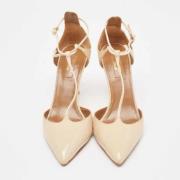 Aquazzura Pre-owned Pre-owned Tyg klackskor Beige, Dam