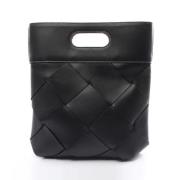 Bottega Veneta Vintage Pre-owned Laeder totevskor Black, Dam