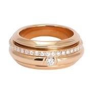 Piaget Pre-owned Pre-owned Roseguld ringar Yellow, Dam