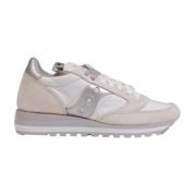 Saucony Vita Läder Sneakers med Gummisula White, Dam