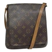 Louis Vuitton Vintage Pre-owned Canvas louis-vuitton-vskor Brown, Dam