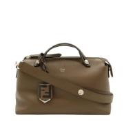 Fendi Vintage Pre-owned Laeder fendi-vskor Brown, Dam