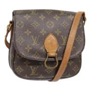 Louis Vuitton Vintage Pre-owned Canvas louis-vuitton-vskor Brown, Dam