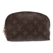 Louis Vuitton Vintage Pre-owned Canvas necessrer Brown, Dam