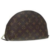 Louis Vuitton Vintage Pre-owned Canvas necessrer Brown, Dam