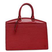 Louis Vuitton Vintage Pre-owned Laeder handvskor Red, Dam