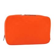 Louis Vuitton Vintage Pre-owned Laeder kuvertvskor Orange, Dam