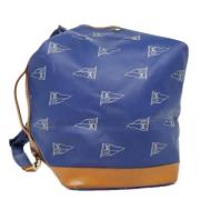 Louis Vuitton Vintage Pre-owned Laeder louis-vuitton-vskor Blue, Dam