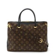 Louis Vuitton Vintage Pre-owned Canvas handvskor Brown, Dam