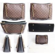 Louis Vuitton Vintage Pre-owned Canvas louis-vuitton-vskor Black, Dam