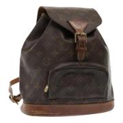 Louis Vuitton Vintage Pre-owned Canvas ryggsckar Brown, Dam