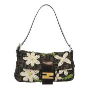 Fendi Vintage Pre-owned Canvas fendi-vskor Black, Dam