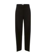 JW Anderson Svarta Slim Ben Formella Byxor Black, Dam