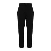 Max Mara Svarta Golfbyxor Easywear Stil Black, Dam