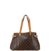 Louis Vuitton Vintage Pre-owned Canvas handvskor Brown, Dam