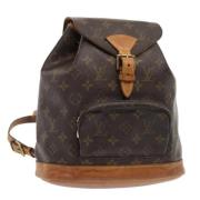 Louis Vuitton Vintage Pre-owned Canvas ryggsckar Brown, Dam