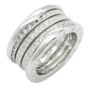 Bvlgari Vintage Pre-owned Metall ringar Gray, Dam