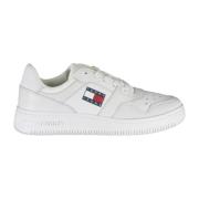 Tommy Hilfiger Sportiga vita snörskor med logotyp White, Herr