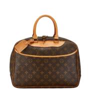 Louis Vuitton Vintage Pre-owned Canvas handvskor Brown, Dam