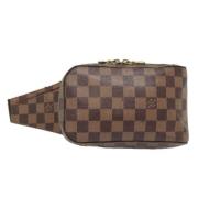 Louis Vuitton Vintage Pre-owned Canvas louis-vuitton-vskor Brown, Dam