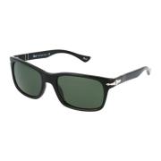 Persol Stiliga solglasögon med modell 0Po3048S Black, Herr