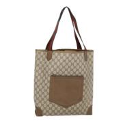 Gucci Vintage Pre-owned Laeder gucci-vskor Beige, Dam