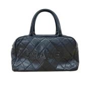 Chanel Vintage Pre-owned Laeder handvskor Black, Dam