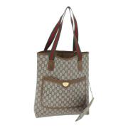 Gucci Vintage Pre-owned Laeder gucci-vskor Beige, Dam