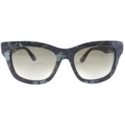 Valentino Vintage Pre-owned Glas solglasgon Black, Unisex